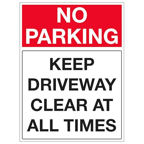 Panneau No Parking réfléchissant en aluminium composite de 3 mm