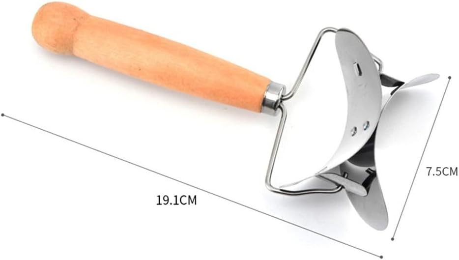 Stainless Steel Large Dumpling Skin Dough Circle Roller Machine Cutters Home Baking Maker Kitchen Pie Pizza Pastry Rolling Tools