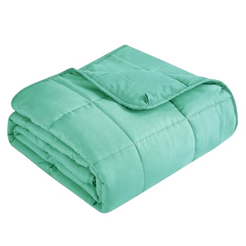 Topcee Weighted Blanket (25lbs 88"x104" Cal King Size) Soft Cooling Heavy Blanket Sleeping, Apply to 240-260 lbs Body, Thick Breathable Blanket with Glass Bead, Easy Care