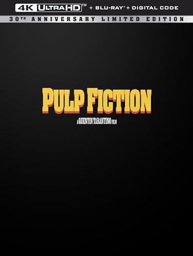 Pulp Fiction 30th Anniversary Collector's Edition Amazon Exclusive [4K UHD + Blu-Ray+ Digital Copy]