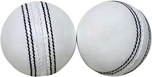 THOR INSTRUMENTS Cricket Leather Balls A Grade Handstitched White (Set of 2) Rustic Vintage Home Decor Gifts