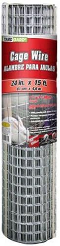 Galvanized Wire Bird Cage for Outdoor – Which One Stands Out? 7 YARDGARD® 309311a Galvanized Cage Wire Fence, 16-Gauge, 24" X 15
