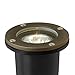 Hinkley Hardy Island 16701MZ Flat Top LED Well Light - Includes Wiring Kit & Anti-Corrosion PVC Burial Sleeve - Matte Bronze