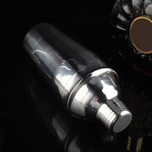 Shaker Bottle, Wine Shaker, Silver Milk Tea Tools Handslingerbeker voor Bar Beginner of Professional - Afbeelding 3