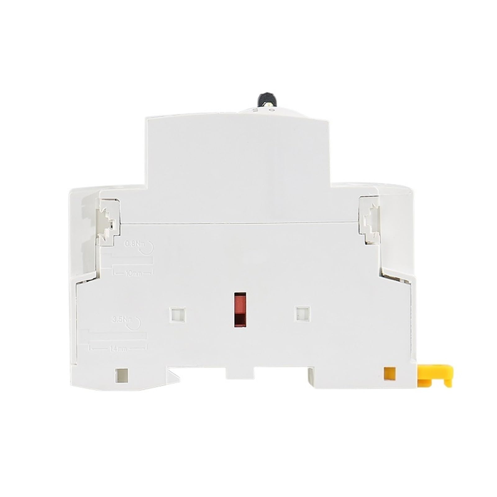Stycznik 4P 63A 4NO lub 2NC2NO 220V/230V 50/60HZ Modułowa prowadnica AC w domu Obsługa ręczna(4P 63A 4NO 220V)