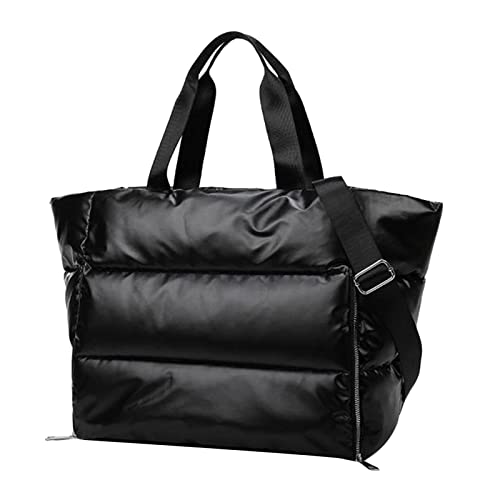 Segolike Bolsa Esportiva Feminina Vaveren Com Ombro Na Bagagem, Bolsa Esportiva Para Treino, Preta P
