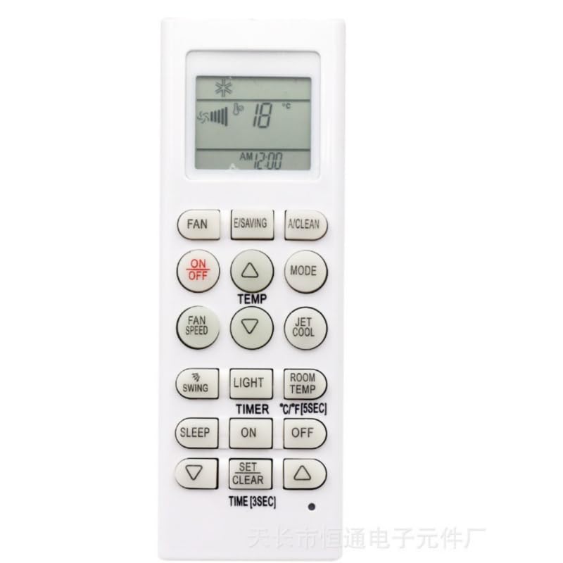 Télécommande pour climatiseur LG VM122CS et modèles compatibles