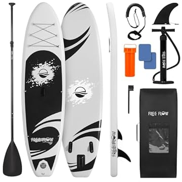 serenelife inflatable paddle board