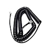 The VoIP Lounge Replacement 12 Foot Handset Receiver Curly Cord for Mitel 5000 6000 Series IP Phone 5304 5312 5324 5320 5330 5340 5360 5207 5212 5215 5220 5224 5235 6930 6920 6910 6905