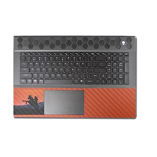 Image of MightySkins Carbon Fiber Skin Compatible With Alienware M18 R1 (2023) Full Wrap Kit - Bronco Sunset | Protective, Durable Textured Carbon Fiber Finish | Easy To Apply & Change Styles | Made in the USA