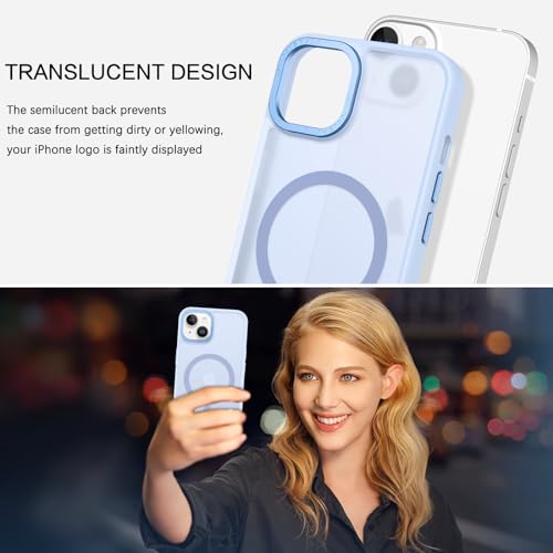 Coque iPhone 15 Plus magnétique pour éviter les chutes et protéger l'écran des rayures