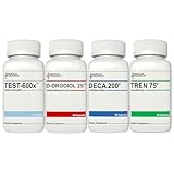 Anabolic Research Mass Stack - 1 Month Supply - 4 Bottles - Dietary Supplement Supports Workout Recovery and Strength