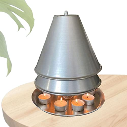 Yurci Tea Light Candle Heater, Creative Candle Heater, Tea Light Fragrance Warmer Aromatherapy Diffuser For Bedroom,Study,Office,Living Room(Only Oven) #TOP4