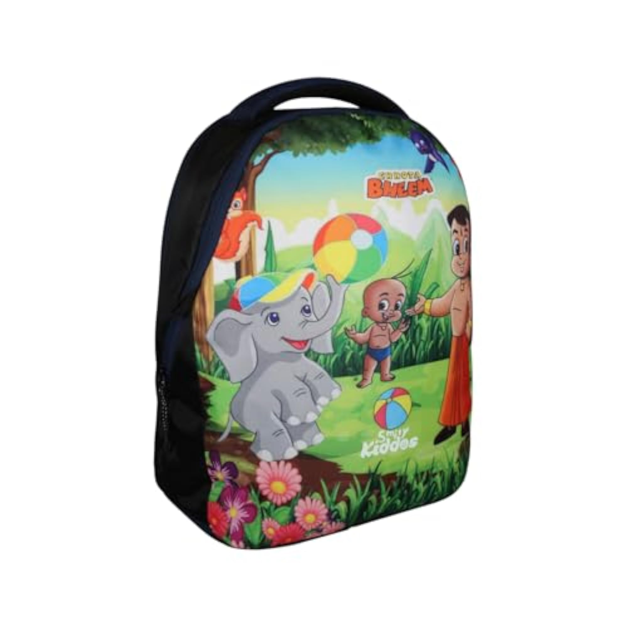 Licensed Chhota Bheem Junior Backpack 2 - N Blue & Black