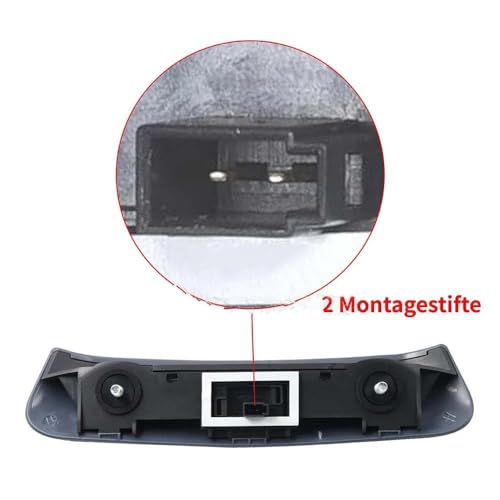 Interrupteur de poignée pour débloquer le hayon Opel Corsa D - 4