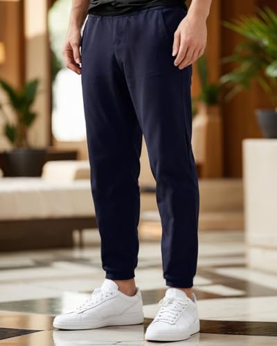 Image of Bewakoof Air 1.0 Men's Solid Oversized Joggers