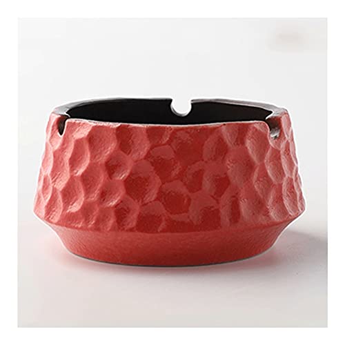UYVI Cendrier Cendrays cendrays Cendrays Cendrays Fashion Simple Cendrier Cendrier Décoration Cendrier Convient à la Maison Décoration de Bureau Cadeaux Joliment décoré (Color : Red) Cover