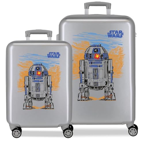 Set de bagages Star Wars Joumma Galaxy rigide ABS 91L argenté