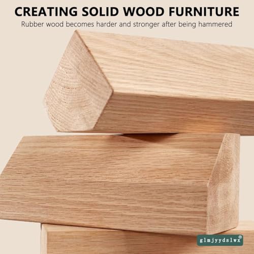 Banc à chaussures en bois massif noble au design épuré pour entrée moderne - 8