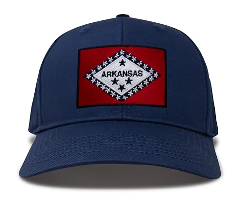 Image of International Tie State Hat for Men and Women, Adjustable Snapback Trucker Baseball Cap with Embroidered Patch