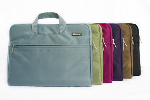 Image of Versality VMBB13BLU Air Briefcase Bag Cover for Laptop /Notebook Computer /MacBook /MacBook Pro /MacBook, 13 inch-13.3 inch, Turquoise Blue