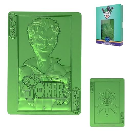 FaNaTtik DC Comics Lingot The Joker - Juego de Cartas de edición Limitada | Ya disponible en tu tienda friki favorita! En mundofriki.es!