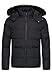 Produktbild Soulstar Herren warme Winterjacke mit Kapuze Parka Winter-Mantel Jacket Puffer-Jacke Steppjacke S2_HOUNSLOW-Black-XL