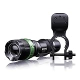 Stromversorgung: 3× Batterien Typ AAA oder 18650 Li-Ion geschützt (nicht im Lieferumfang enthalten) | kompakte Bauweise | passt in jede noch so kleine Hosen- oder Handtasche | nahezu unempfindlich gegen Erschütterungen, Stöße und Temperaturschwankungen (langlebig, robust & strapazierfähig)