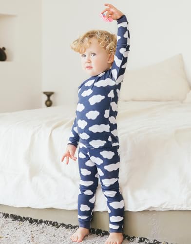 Image of VAENAIT BABY 12Months-12Years Toddler Kids Junior Boys Car Train Fireman Snug fit Sleepwear Pjs Set