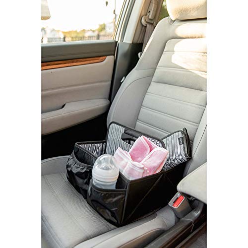 Miniatura 5 de Organizador de pañales para bebé y organizador de coche para accesorios  Cambiador incluido  Contenedor de almacenamiento portátil grande  Baby