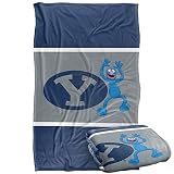 Brigham Young University Blanket, 36"x58" Primary Logo & Grover Silky Touch Super Soft Throw Blanket