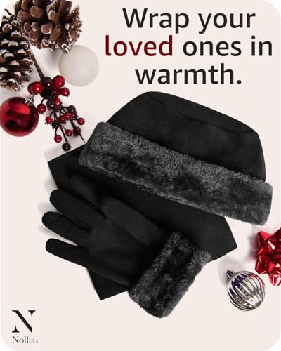 Image of boxed-gifts Women's Warm Fleece Winter - Women's Hat and Glove Set + Hats Gloves Scarves for Women