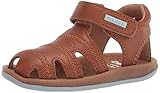 CHEMICALS REDUCTION CAMPER Jungen Bicho First Walker-80372 T Strap Sandal, Braun, 24 EU