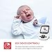 Campark Video Baby Monitor with Camera and Audio Infant Digital Cam Optics with Infrared Night Vision 2.4