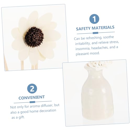 Difusor de aroma con varillas de rattan y aceite esencial de lavanda miniatura 7