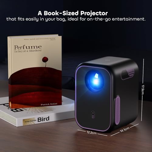 NothingProjector Google TV Projector with WiFi Bluetooth, 1080P Full Ultra HD 4K Supported, Smart Dolby Audio for Home Theater Movie, Outdoor Portable Mini HDMI NP One - Image 7