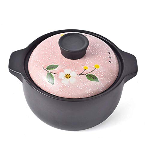 Cocotte en terre cuite résistante à la chaleur pour mijoter
