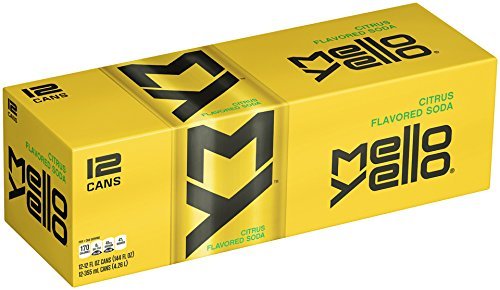 Mello Yello Citrus Flavored Soda - 12 oz cans - 12pk Fridgepack