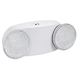 SITISFI Emergency Light with Battery Backup, Commercial Hardwired Exit Lighting Fixtures, Two Adjust