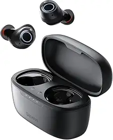 Baseus Bowie MA10 ANC Fone De Ouvido Bluetooth com Cancelamento de Ruído Ativo, IPX6 À Prova D'água (MA10)
