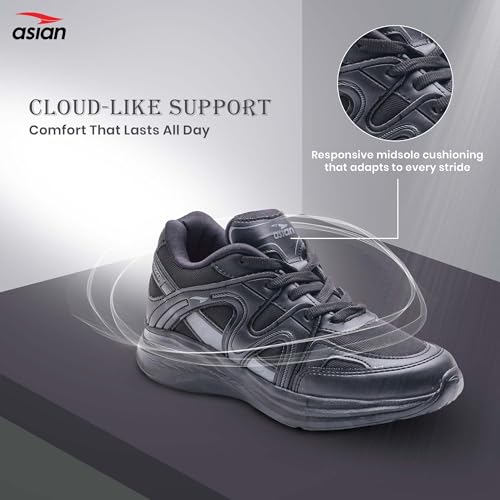 Image of ASIAN Women's Blossom-18 Sneakers for Women & Girls | Lightweight, Stylish & Comfortable Casual Shoes with Memory Foam & Durable Grip | Perfect for Walking, Gym, College