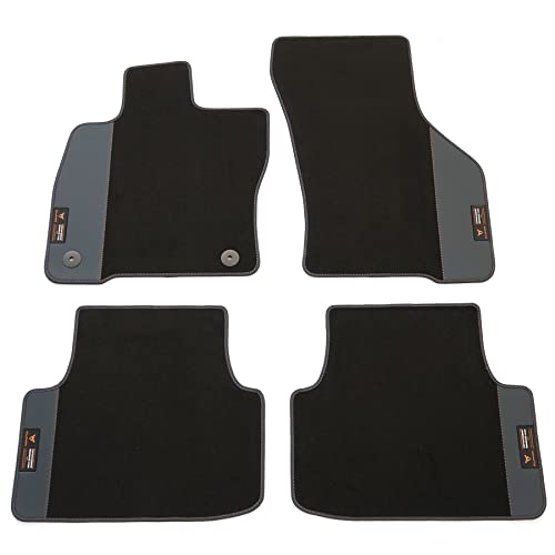 Tapis de sol Cupra velours noir bleu 5FG863011NLOE contre l'usure de la moquette