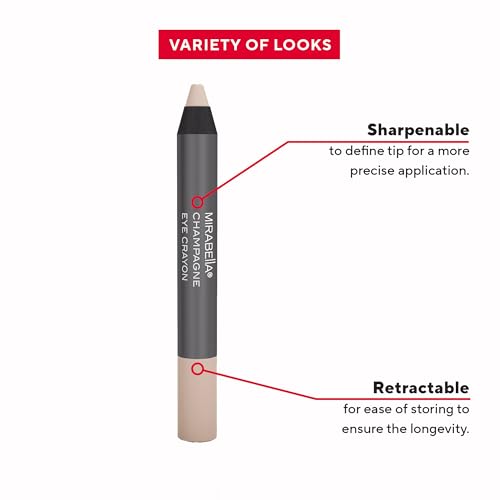 Lápiz delineador de ojos Mirabella Eye Crayon Waterproof miniatura 4