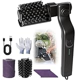 Elektrische Grillbürste, Elektrische Grill Reinigungsbürste, Akku Drahtbürste Grill, 180° Verstellbarem Winkel, Grillreiniger Elektrisch, 90 Min Laufzeit, Electric Grill Brush für Grillrost, Smoker