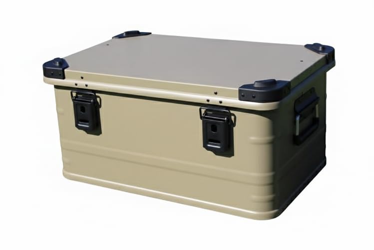 スタッキング アルミコンテナボックス ４９Ｌ ガレージ収納箱 コンテナボックス Amazon｜アースカラー アルミコンテナボックス 49L ガレージ収納箱