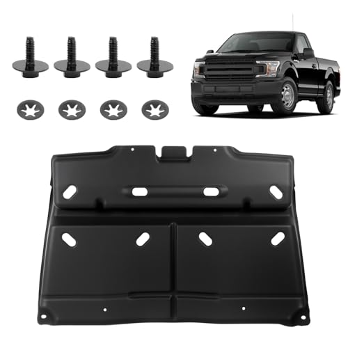 Xongjojo ML3Z-7222-D Engine Splash Shield Under Car Engine Shield Cover Compatible with 2015-2024 F150 with Gasoline Engine (Not Fit Raptor Model & Not Fit 3.0L Diesel)