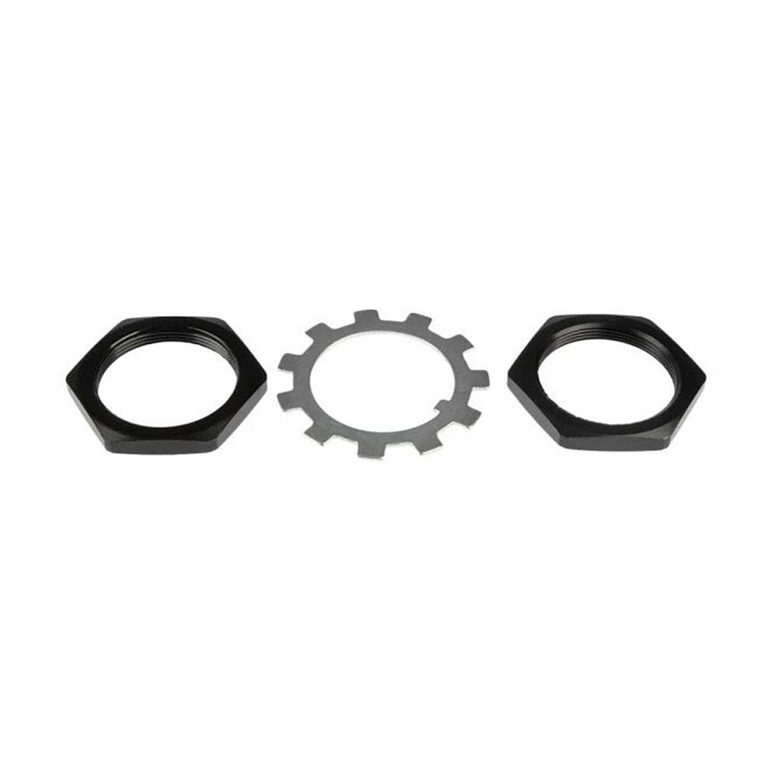 1x Rear Spindle Lock Nut Kit fits Dodge P375 1968 5.9L V8, fits Dodge D200 Pickup, W200 Pickup 1972 1973 6.6L V8 Replaces 35269, 2909259