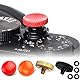 4 Stück Camera Shutter Button, Volles Kupfer Konkaver Auslöser Knopf, mit Gewindeschraube Weicher Auslöser, für Leica, für Fujifilm X100VI X-T30 X-T20 X-T10 X-T5 X-T4 X-T3 X-PRO