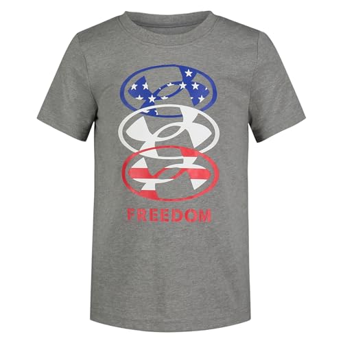 Image of Under Armour Boys' Short Sleeve Graphic T-Shirt, Soft & Comfortable, Outdoor Collection