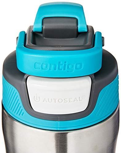 Garrafa Térmica Inox Autoseal Chill, Contigo, Verde, 710ML